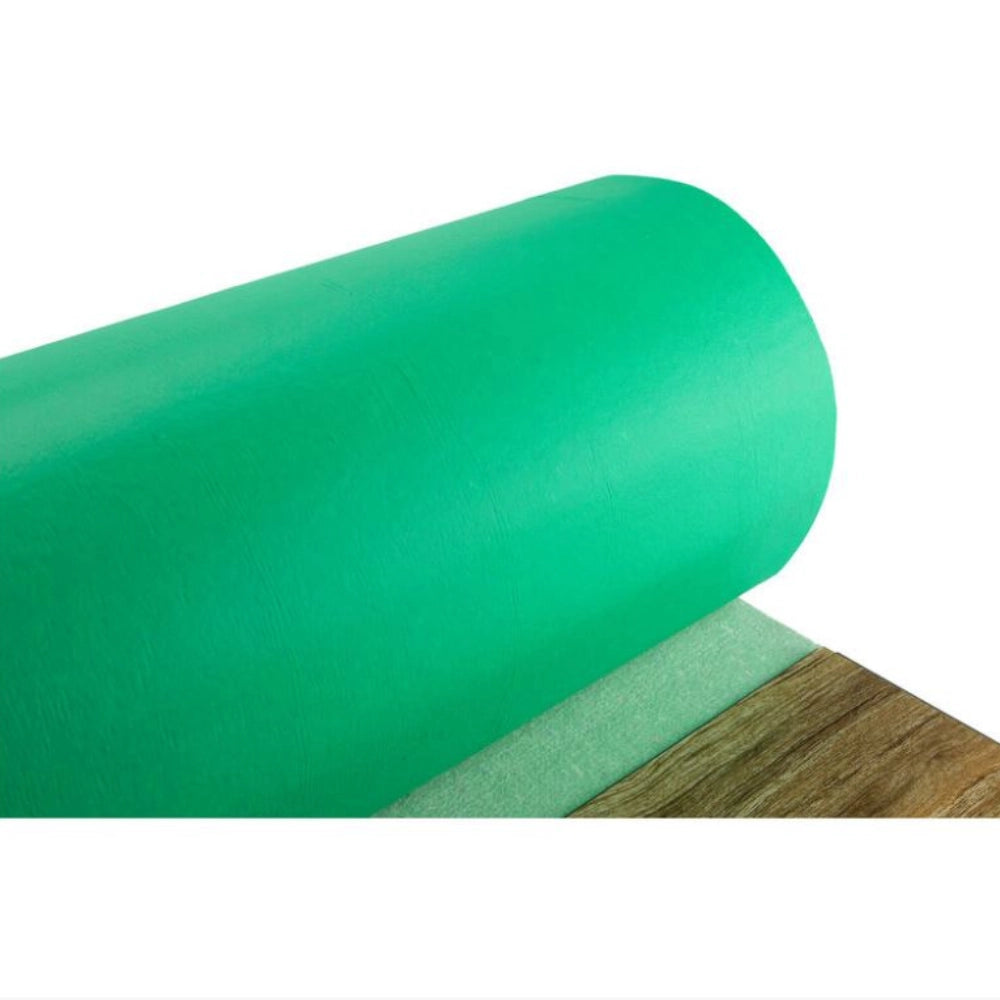 Sottopavimento isolante verde polietilene espanso sottofondo laminato 1x50 m