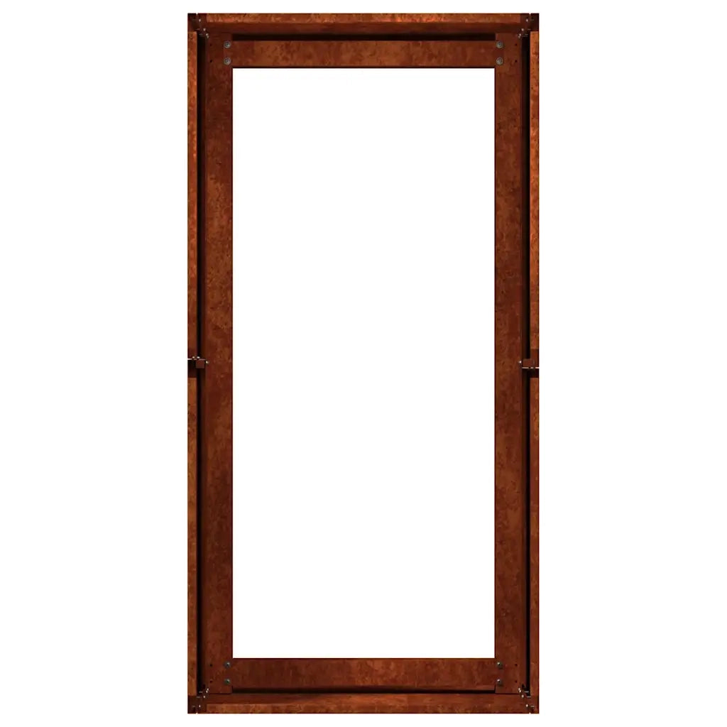 Fioriera Arrugginita 40x80x40 cm in Acciaio Corten 860737