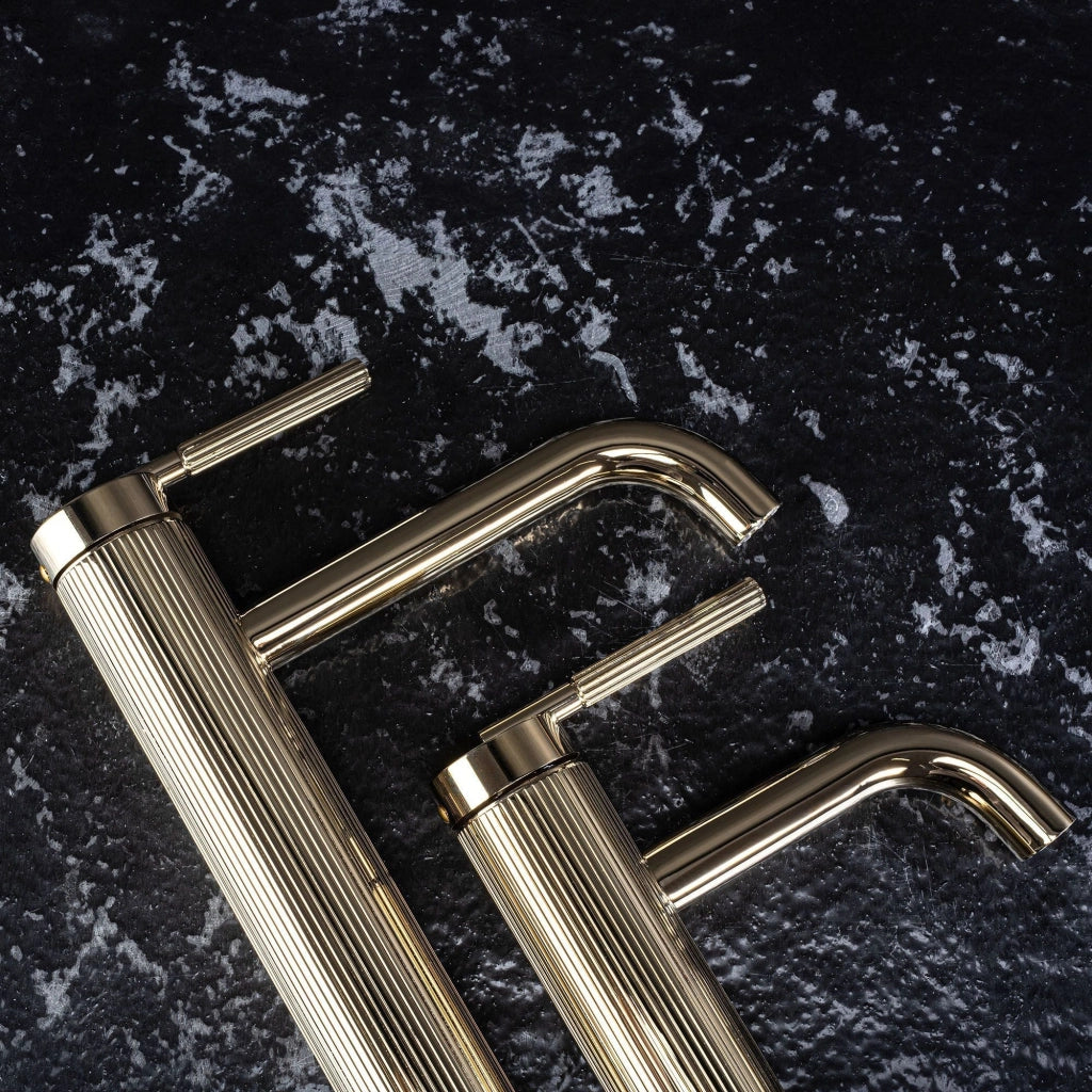Rubinetto Da Lavabo Rea Argon Gold High