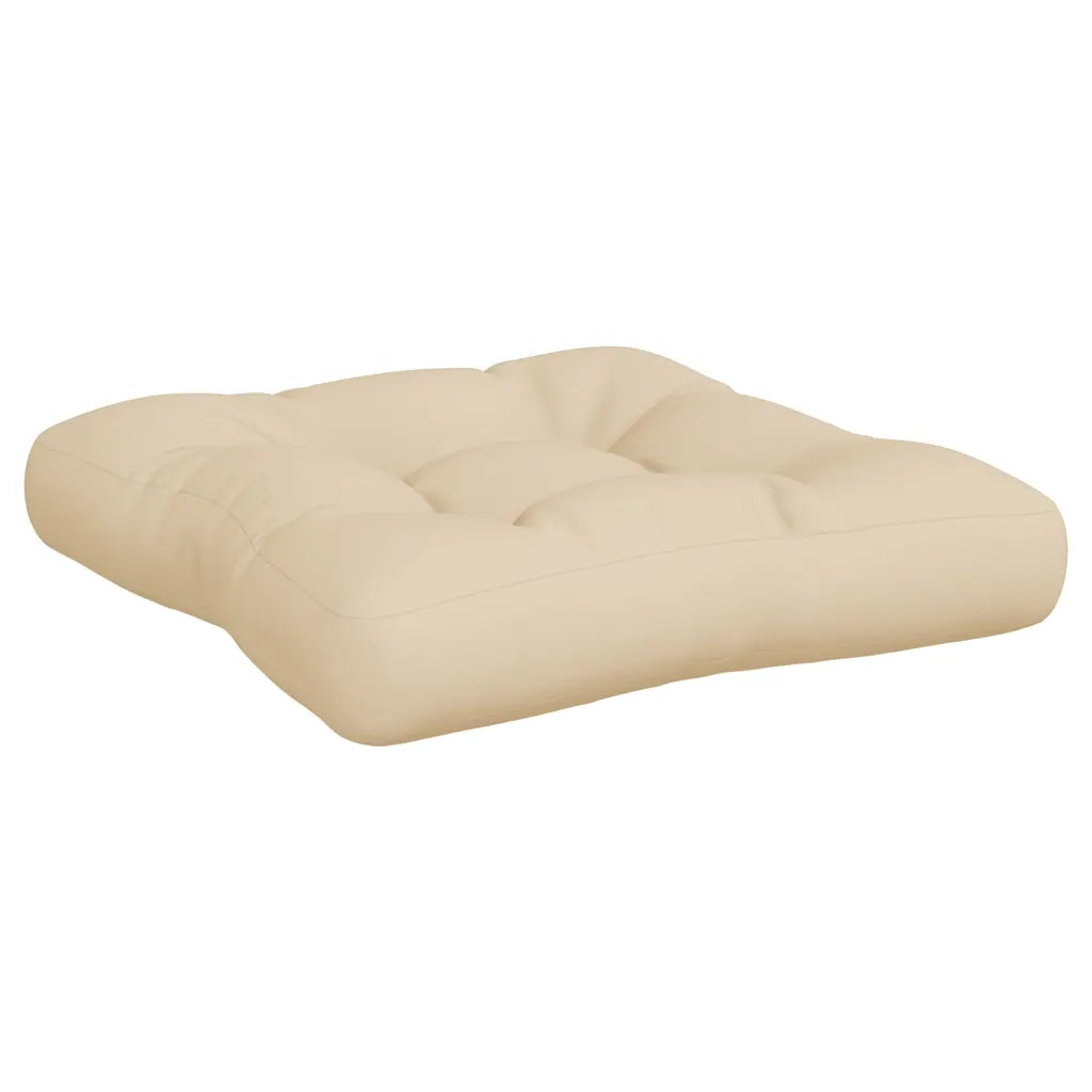 vidaXL Cuscini per Pallet 3 pz Beige in Tessuto