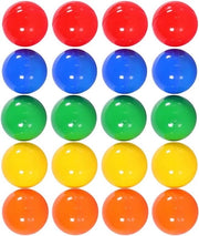 Set di Palline da Bingo e Pong da 50 Stuks - Palline in Plastica Colorate da 4 cm - Accessori per Giochi e Divertimenti