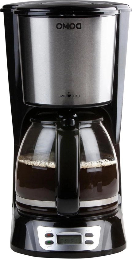 Caffettiera filtro con timer integrato - argento - unico formato