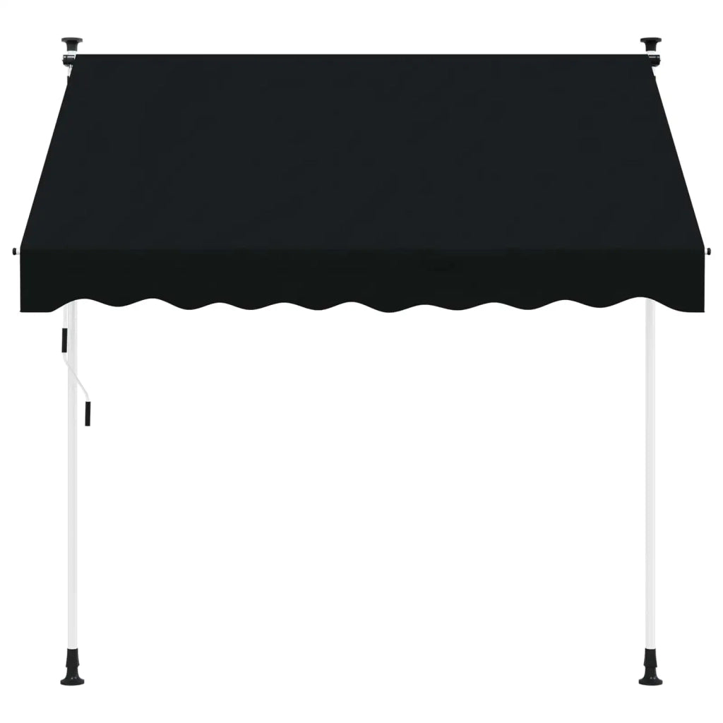 Tenda retrattile manuale Nero 150 cm 42037038