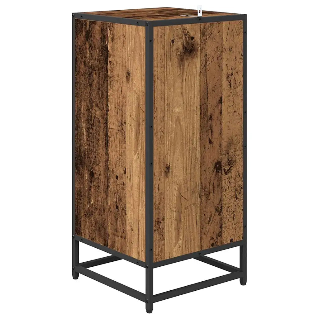 Credenza-Buffet-Armadio da cucina Legno vecchio 35.5 x 35 x 76 cm