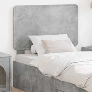 Testiera-Testata-Testiera Decorativa Grigio cemento 100 cm Legno multistrato 692190