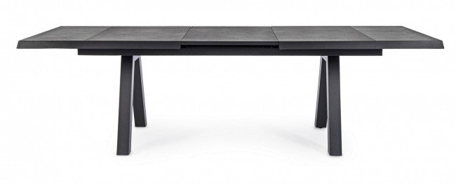 Tavolo Allungabile da Giardino 205-265x103x78h cm Krion Antracite