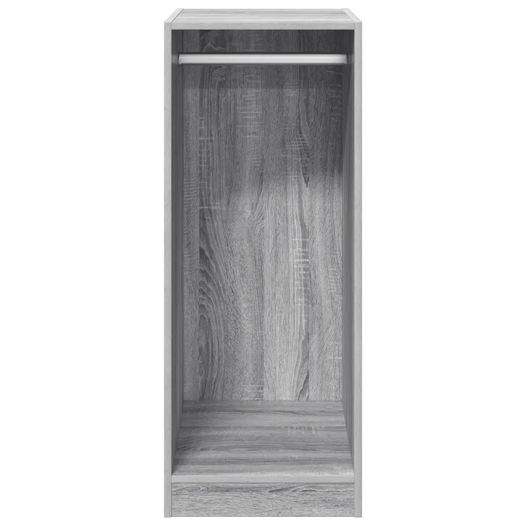 Armadio Grigio Sonoma 48x41x102 cm in Legno Multistrato 840819