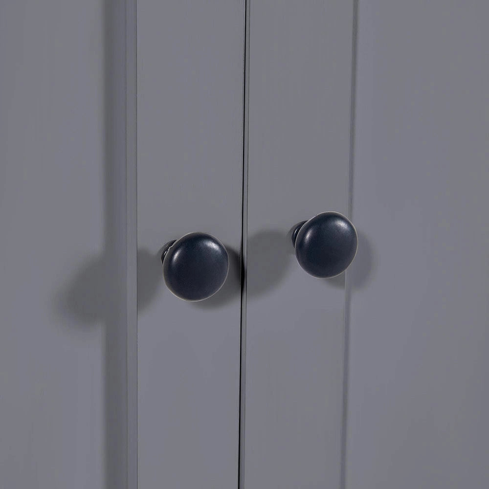 Tavolo Bar Estendibile - Xylo - 118-180??50??94 cm - Grigio 6 Ripiani