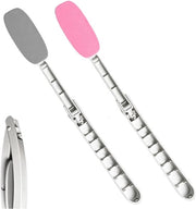 Creme idratante per la schiena, crema per la schiena opzionabile con lunga maniglia, crema idratante per la schiena, applicatore autoabbronzante per la schiena (2 pezzi)