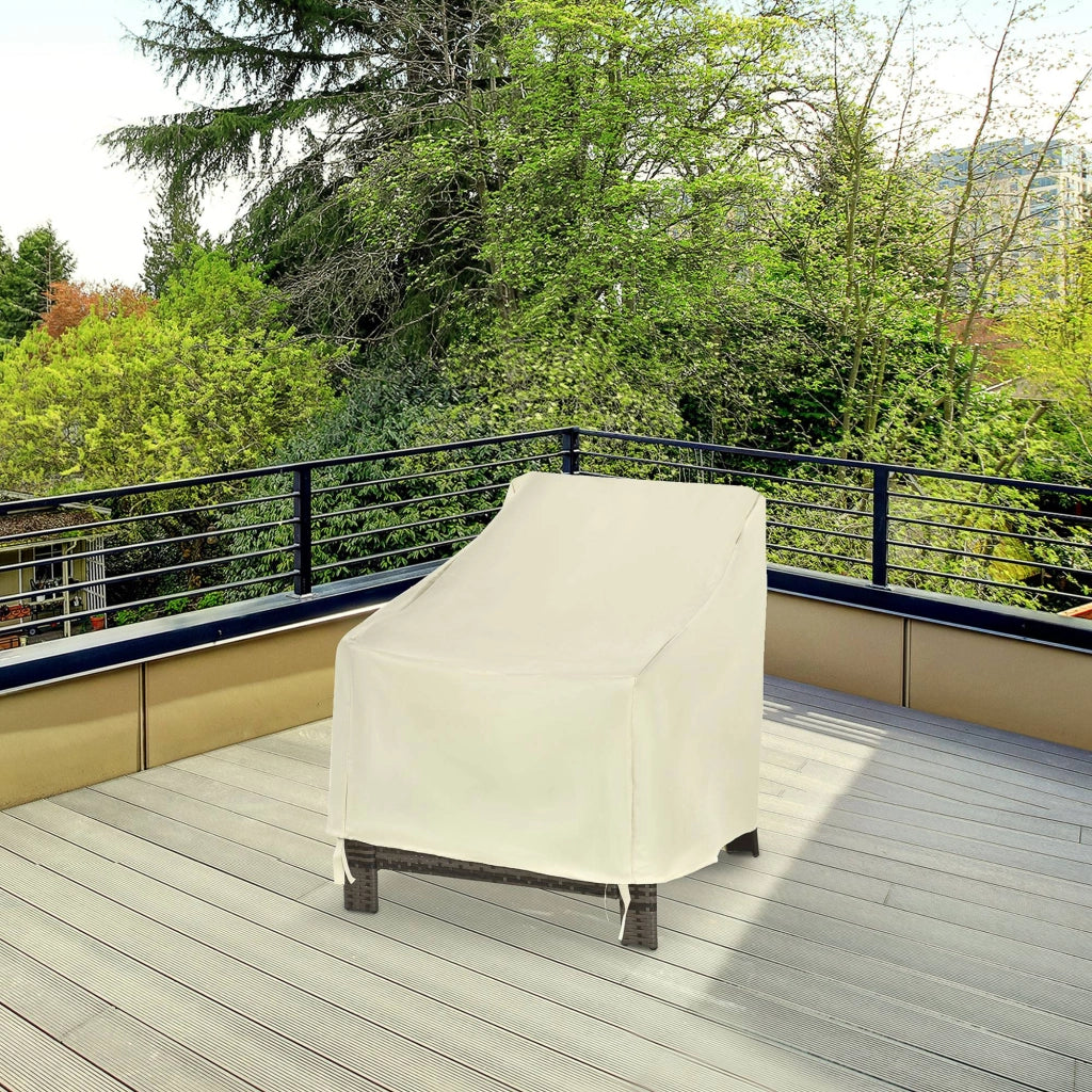 Funda Protettiva per Mobili da Giardino ¨C zephmum ¨C Beige 68x87x77cm