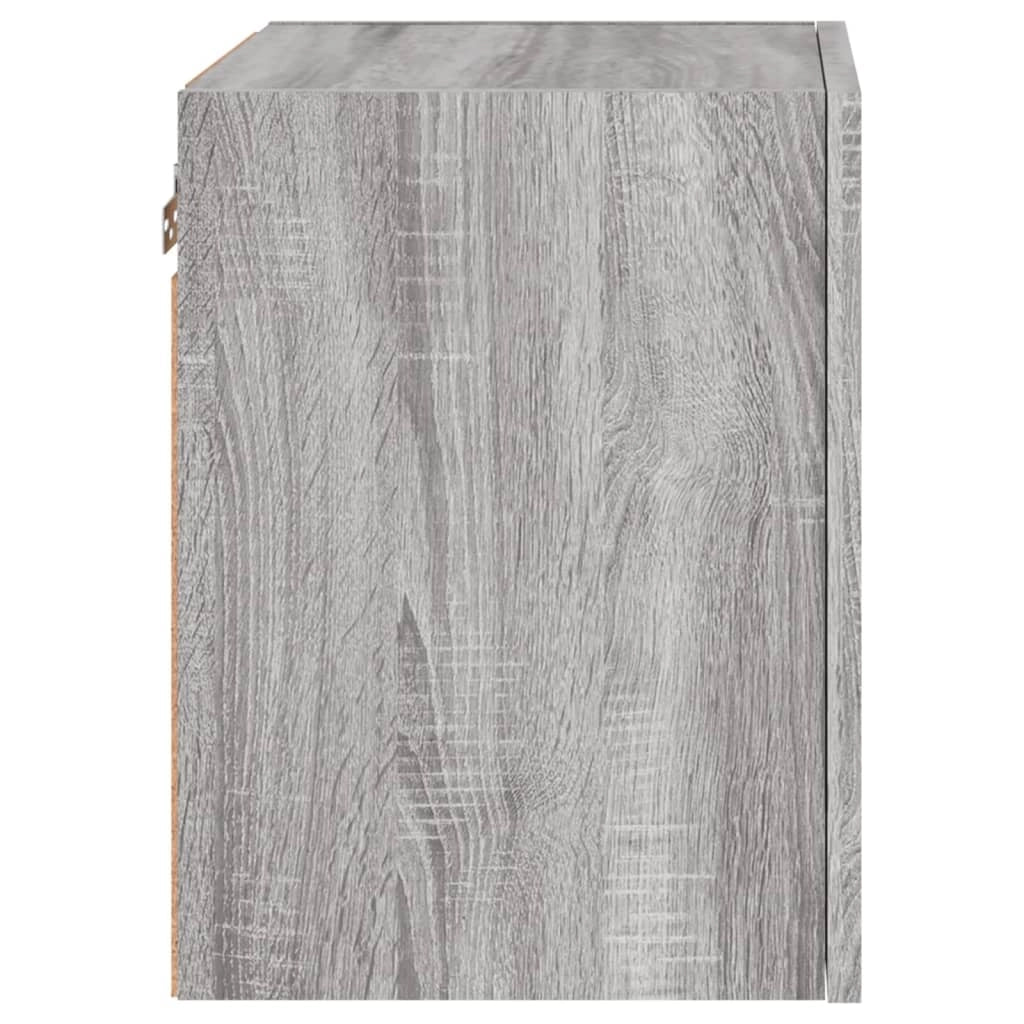 Mobile TV multimediale da parete mensola TV mobile TV credenza per sala da pranzo soggiorno camera da letto 2 pezzi Sonoma 40,5 x 30 x 40 cm legno ingegnerizzato grigio 02_0029029