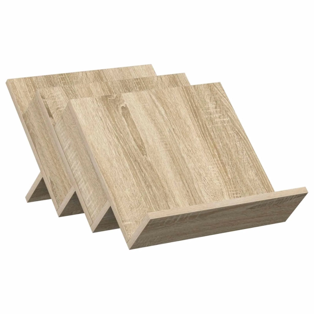 Scaffale per riviste Rovere Sonoma 53 x 40 x 28,5 cm