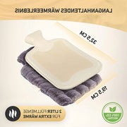 Overtrek per caldaia per acqua bollente - gomma naturale - lavabile in lavatrice - 2 litri