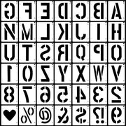 Lettere in rilievo da 10 cm Set da 42 pezzi in materiale riciclabile per bambini, pittura, artigianato, decorazione.