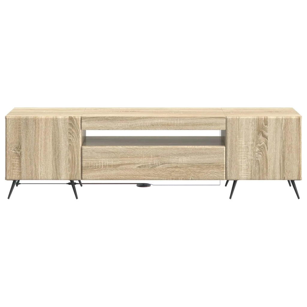 Mobile TV LED Rovere Sonoma Legno ingegnerizzato 897567