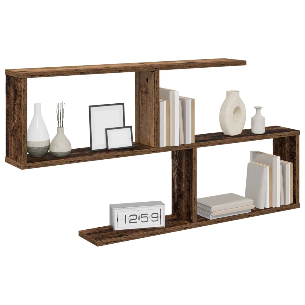 Scaffale da parete Legno antico 100 x 12 x 50,5 cm 8012274