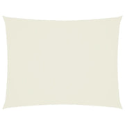 Parasole a vela | Telo Ombra | Vela da ombra Oxford Rettangolare 3x4,5 m Crema
