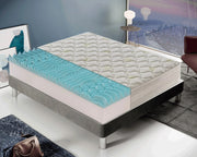 Materasso Matrimoniale 160x190 in Memory Foam 9 Zone differenziate - alto 25 cm - Rivestimento all'aloe