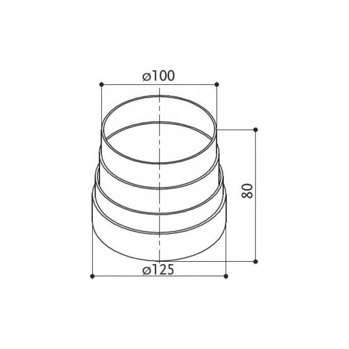 FABER S.p.A. 112.0157.302 accessorio per cappa Tubo di prolunga per cappa aspirante