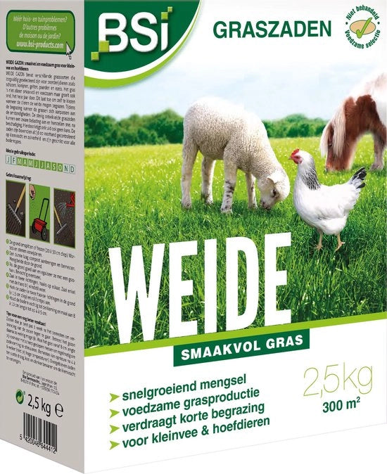 Fertilizzante per prato di alta qualità e sapore intenso - 2,5 kg per 300 m²