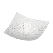 PLAFONIERA SPIRELLI DECORO CERCHI E27 30X30 CM- 1,0 pz