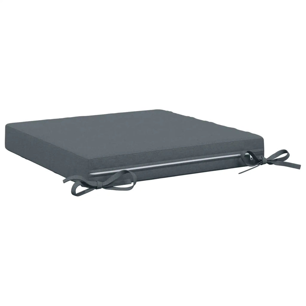 Cuscini per Sedia in 4 Pezzi SOEST 4 pz 100% Poliestere Blu 944387