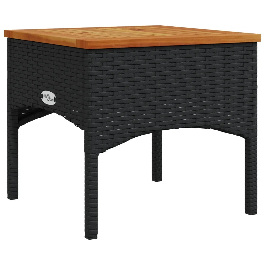 Set Divani da Giardino 3 pz | Set Salotto da Giardino con Cuscini in Polyrattan Nero