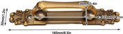 Maniglia Retro per Porta - 2 Pezzi - 165 x 30 x 35 mm - Finestra in Oro Lussuoso