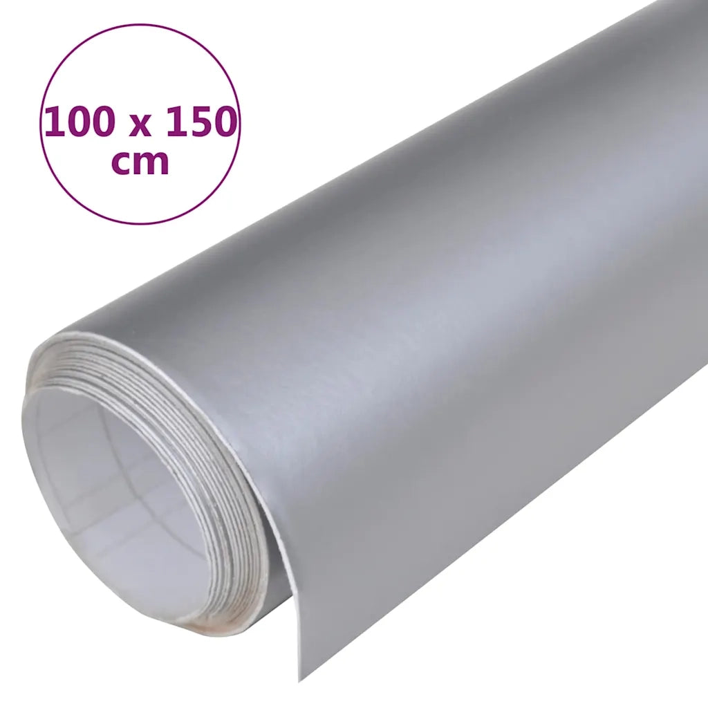 Pellicola per Auto Opaca Argento 100x150 cm CFW9298679