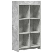 Libreria Grigio Concretè 59 x 30 x 111 cm Legno ingegnerizzato 8011286
