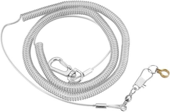 Kit di Addestramento Anti-beet per Pappagalli - Agapornis Fischeri e Valpelle - Colore Variabile - 6M (8,5 mm)