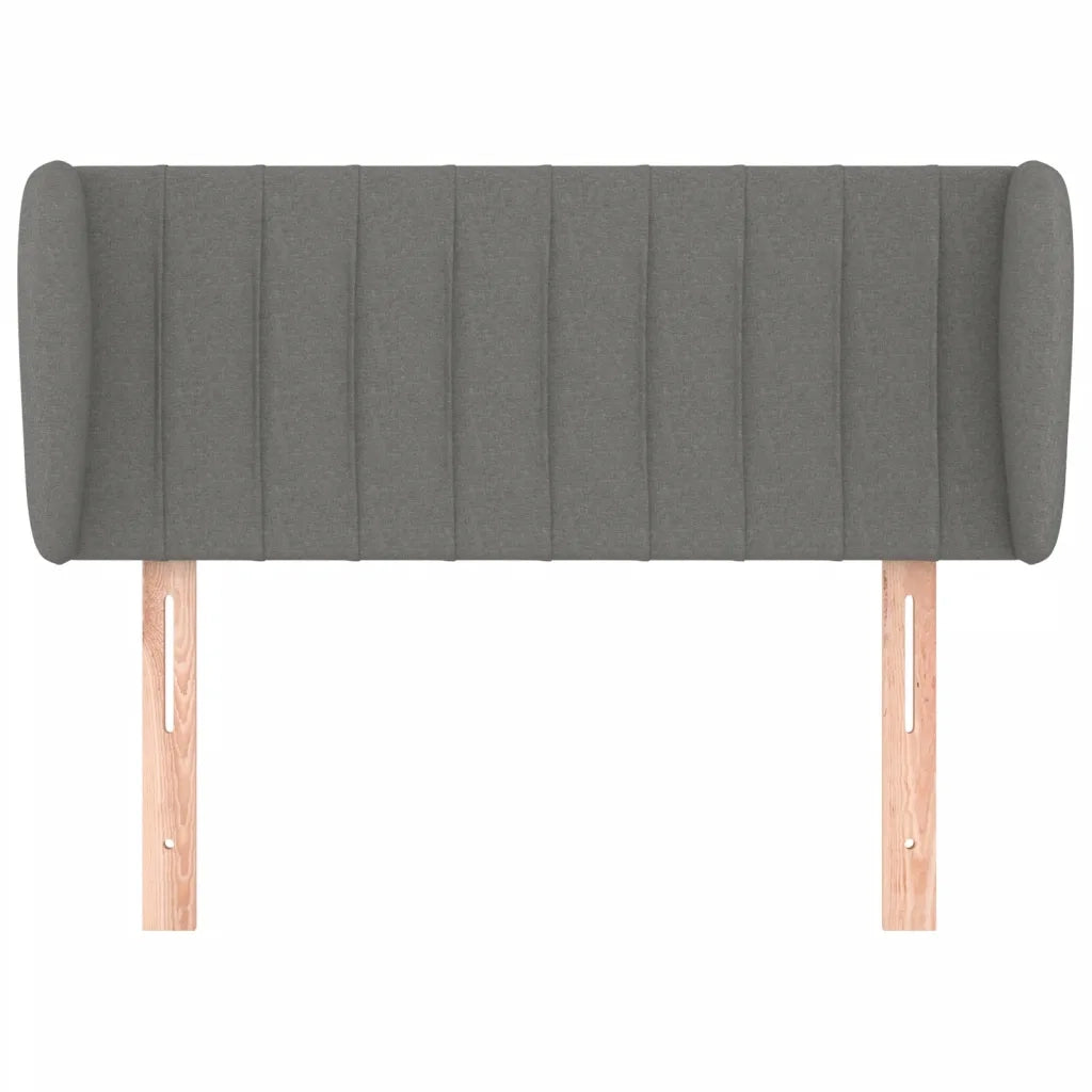 Testiera ad Orecchio Grigio Scuro 83x23x78/88 cm in Tessuto cod mxl 32035