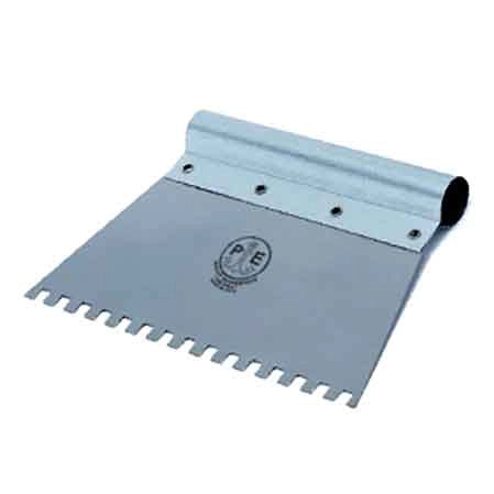 SPATOLE PER BOSTIK C/IMPUGNATURA TUBOLARE '542' PAVAN 200 mm - Dente liscio - 6 pezzi- PAVAN