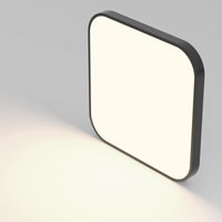 ZMH Lampada da soffitto plafoniera LED quadrata piatta 27cm 19W per camera letto corridoio