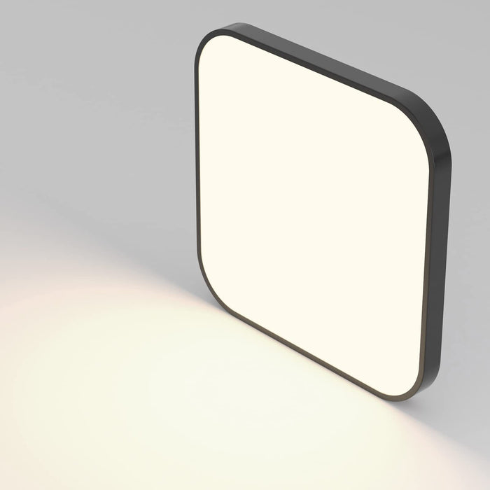 ZMH Lampada da soffitto plafoniera LED quadrata piatta 27cm 19W per camera letto corridoio