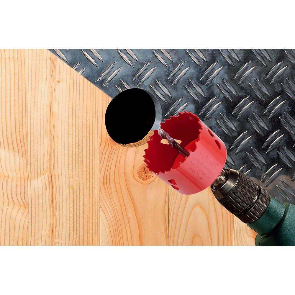 Punta di Centraggio per Seghe a Tazza BIM Ø 6 mm Wolfcraft