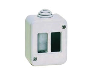 SCATOLA PORTAFRUTTI DA PARETE 2 POSTI IP40- - (1402) - 8 pezzi MARLANVIL