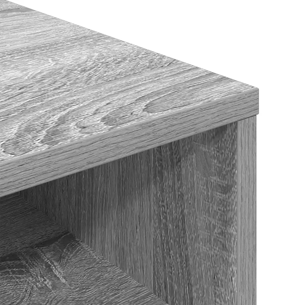 Libreria Grigio Sonoma 34x31x80 cm in Legno Multistrato 860279