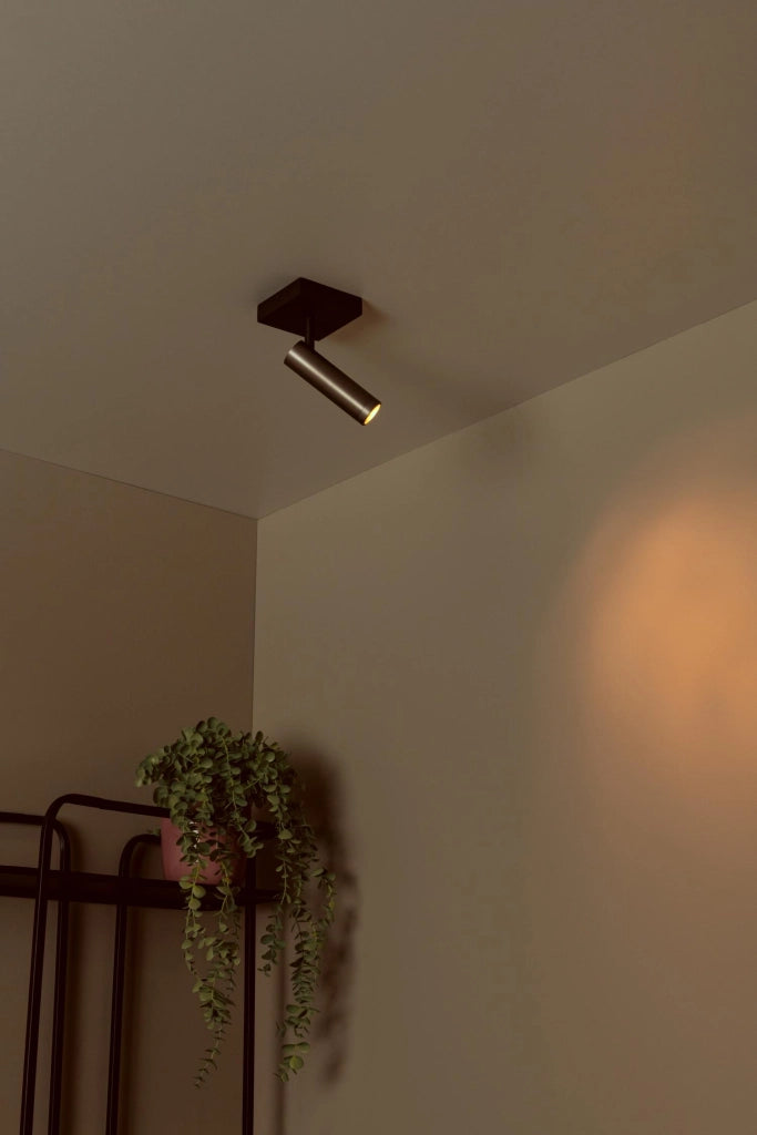 Faretto da soffitto GRADO 1xMR11 grigio nero Lucide