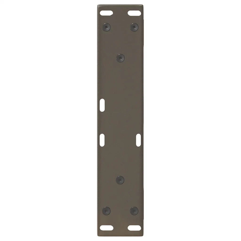 Gambe per Tavolino da Caff¨¨ 2 pz-Set di 2 Gamba per Tavolo in Acciaio Naturale 30x(30-31,3) cm Acciaio