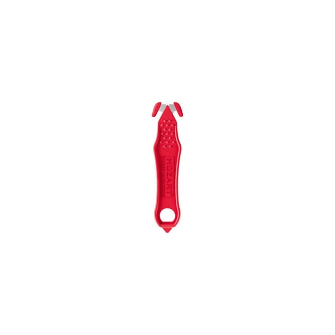 Koh-I-Noor MM1500-20 Mozart U-CUT Apri-cartone di sicurezza lama doppio uncino puntale nastro 20 pz colore Rosso