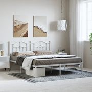 Giroletto con Testiera Metallo Bianco 183x213 cmcod mxl 129738