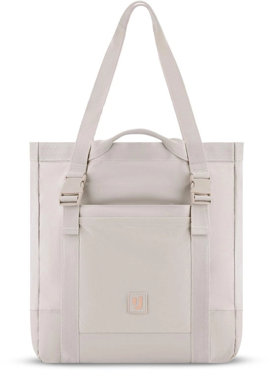 Borsa shopper per donne e uomini Beige - Tote Bag con mantellina per picnic - Borsa multifunzionale per festival, spiaggia, vacanze - Impermeabile