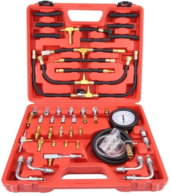 Kit diagnostico per pompa di iniezione carburante - Drukmeter - 6 Piedi di Sonda - Valvola di scarico di sicurezza - Peso ridotto 4300g - Tester di pressione del carburante

Modello: Brandstofdrukmeter
Codice prodotto: 
Specifica tecnica: 6 Voet Slang