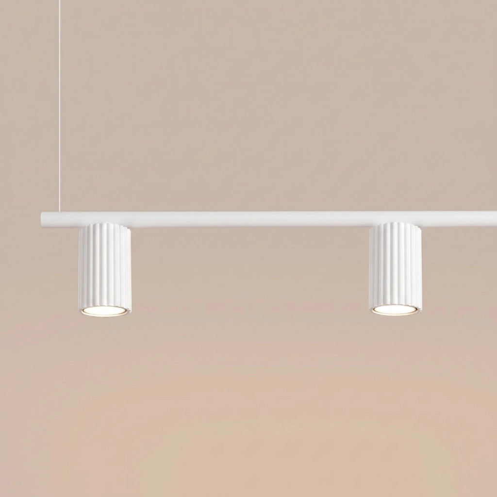 Lampadario KARBON 4 bianco