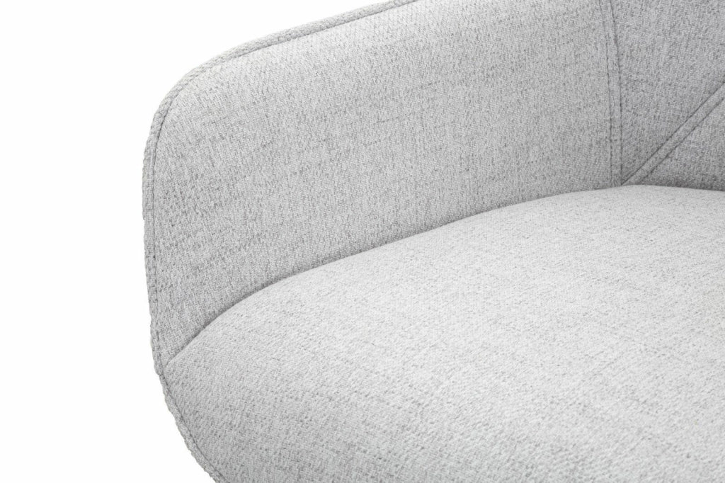 Set di 2 sgabelli Moore, Seggiola alta, Sedia senza schienale, Seduta regolabile, 55x55 h109 cm, Nero e Grigio