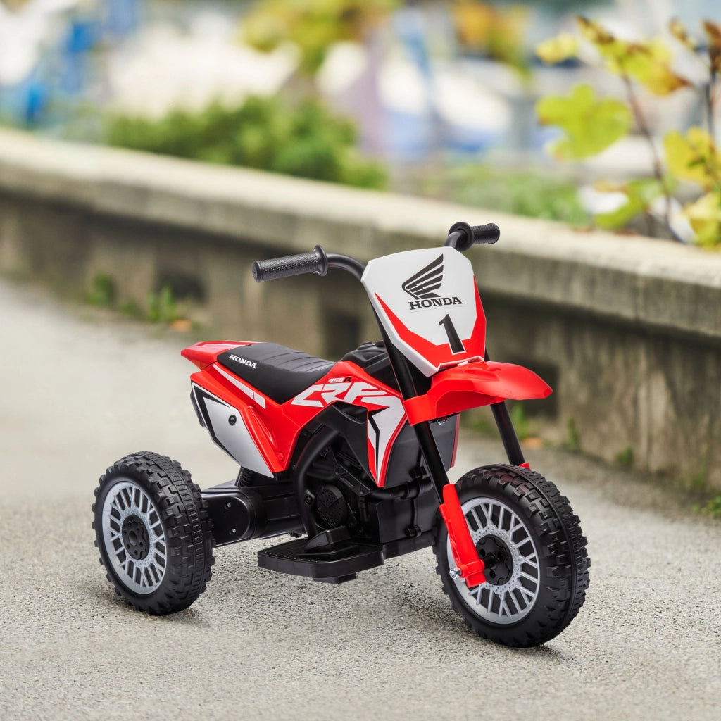 Moto Elettrica per Bambini 3 Ruote ¨C zephmum ¨C Rosso 6V 18-36 Mesi