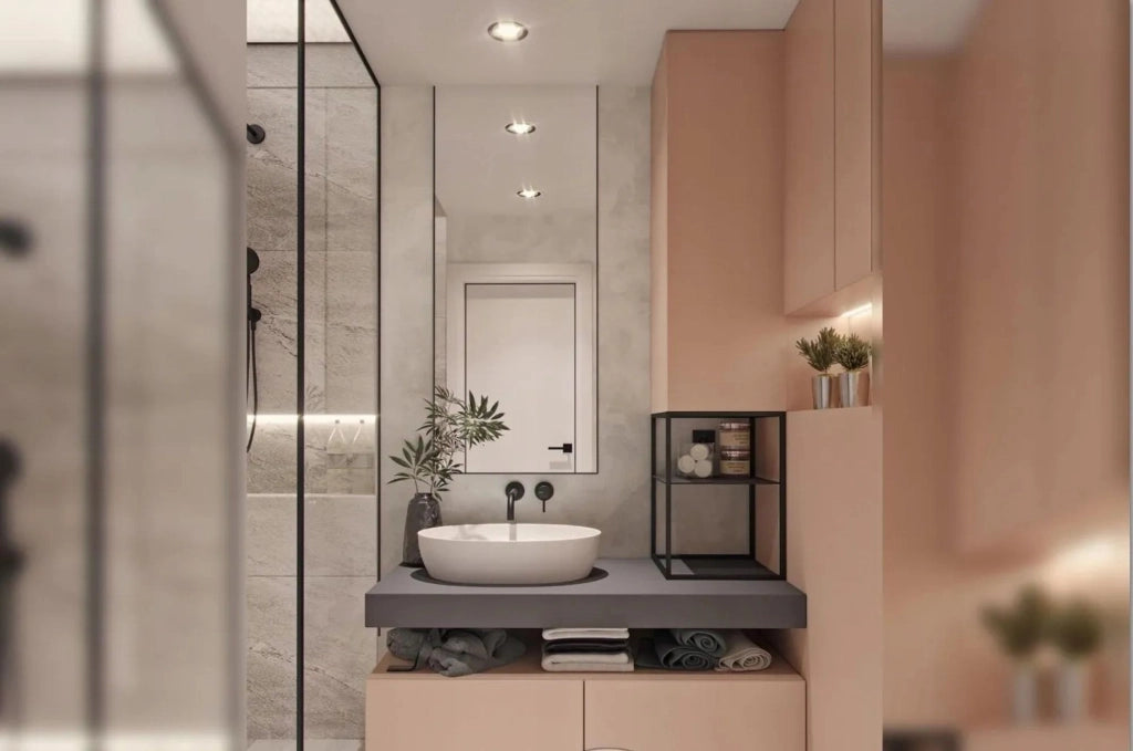 Rubinetto Da Incasso Rea Lungo Long Black Mat + Box