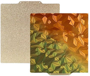 Piatto di stampa doppio lato 300x300mm - Textura PEI/PEO - Acciaio inossidabile flessibile - Adatto per stampanti 3D - Temperatura massima 300℃ - Piatto di stampa per stampanti 3D