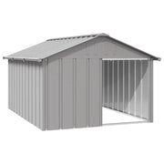 Cuccia per cani 116,5 x 153 x 81,5 cm acciaio zincato grigio 02_0043439